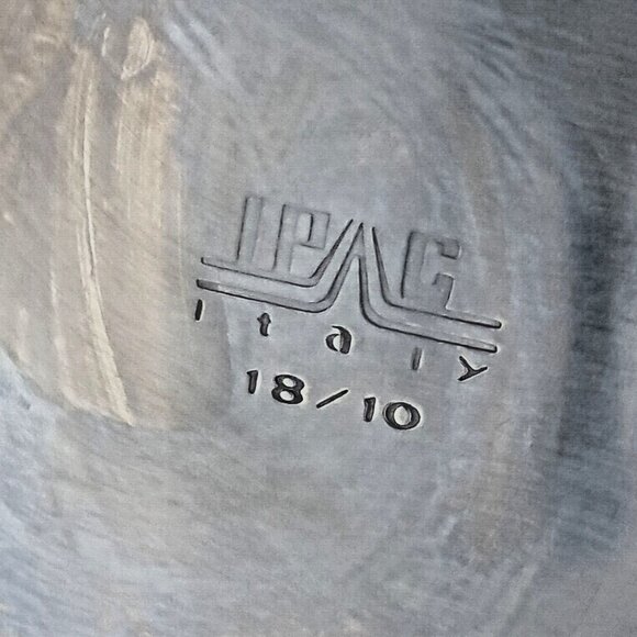 IPac Oil and Vinegar Bottles Stainless Steel 18/10-Made in Italy-Vintage - Picture 3 of 5